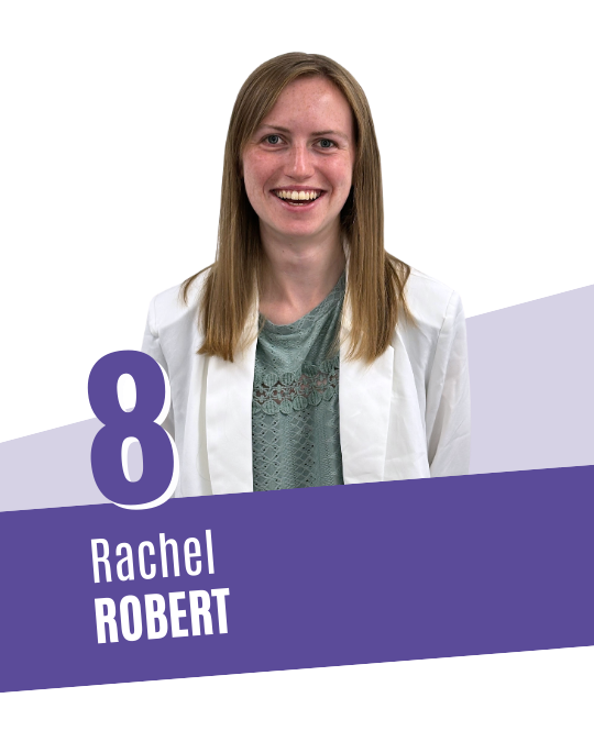 8. rachel a